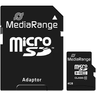 Class 10 + SD-Adapter 4 GB