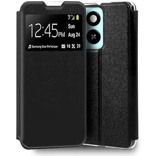 Cool Flip-Cover für ZTE Blade A55 / A35, glatt, Schwarz