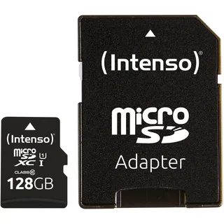 Intenso microSD UHS-I Premium 128 GB + SD-Adapter