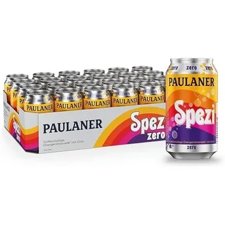 Paulaner Spezi Zero, 24er Dosentray incl. 6,00€ Pfand