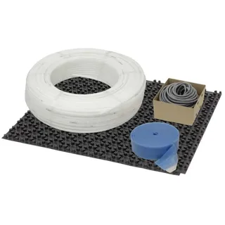Selfio 80 m2 Set Noppensystem 30 mm WLG 040 16x2 PE-RT Rohr Raster 15 cm + Zubehör