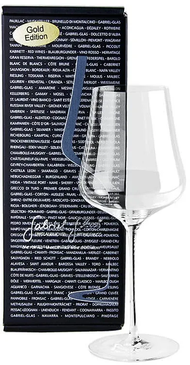 Gabriel-Glas© GOLD-Edition, 510 ml, mundgeblasen, im Geschenkkarton, 1 St