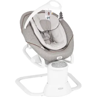 Graco All WaysTM Soother elektrische Babyschaukel und Wippe, ab Geburt bis 9 Monate (9 kg), mit Vibration und einstellbarer Schaukelgeschwindigkeit, Little Adventures