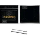 AEG Backofen-Set "HH24BSPIL", A+ (A+++-D), schwarz, Herdsets, WiFi, AirFry-Funktion, Kerntemperatursensor, Touch, Made in Germany