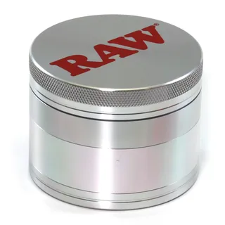 Raw 19330 Grinder-4 Teilig mit Schaufel-56mm, Aluminium