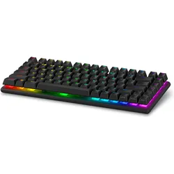 Dell Alienware Pro Wireless Gaming Keyboard (US, Kabelgebunden, Kabellos), Tastatur, Schwarz