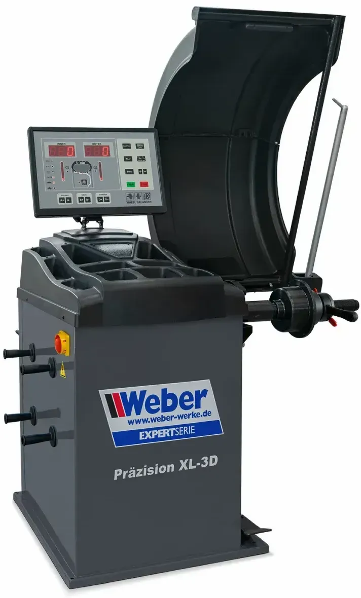Weber Expert Series Reifenauswuchtmaschine XL 3D für Pkw und Transporter