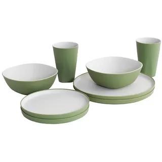 Outwell Gala 2 Pax Besteckset - Shadow Green - One Size