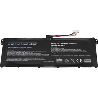 IPC-Computer Notebook-Akku AP16M5J Replace 7.6V 5200 mAh Acer