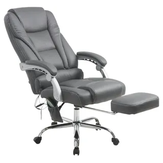Kunstleder mit Massagefunktion grau