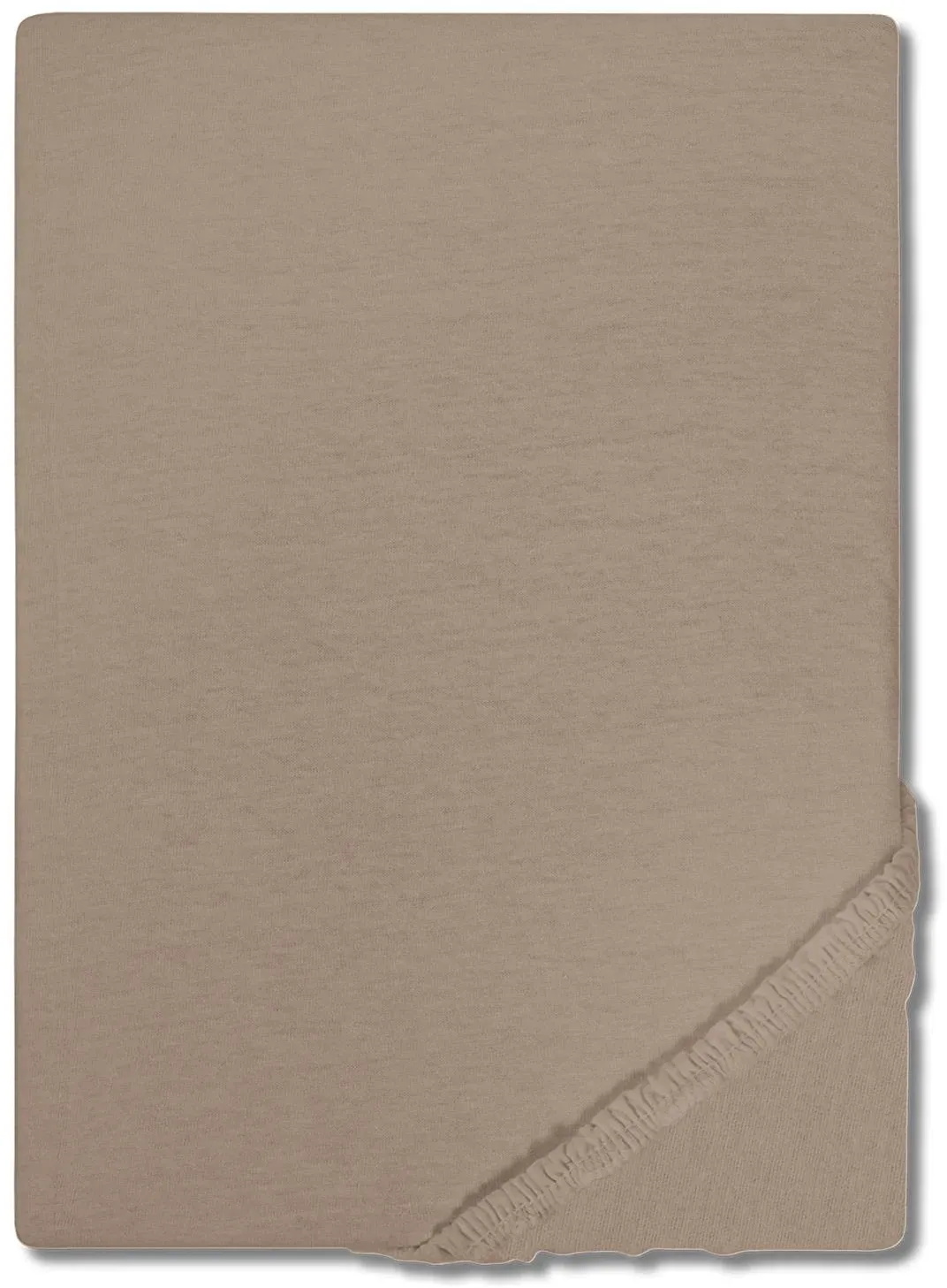 Setex REFIBRA Feinbiber Spannbettlaken taupe 180 x 200 cm
