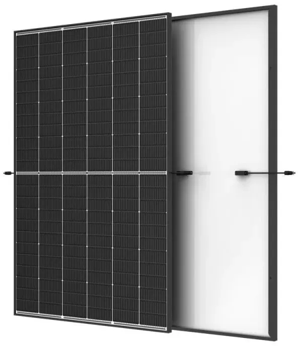 Trina Solar 470Wp Glas-Glas Photovoltaikmodul TSM-470NEG9R.28 EVO2, Rahmen schwarz, Front Weiß