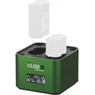Hähnel ProCube3 Fujifilm Kamera-Akku-Ladegerät, für Fujifilm NP-W126S und NP-W235, mit 2 Steckplätzen