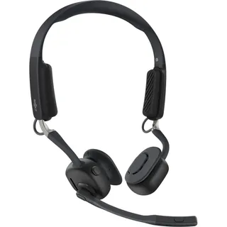 Shokz Openmeet (ANC, 15 h, Kabellos), Kopfhörer, Schwarz