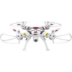JAMARA Payload GPS Altitude HD Wifi FPV Quadrocopter, Weiß