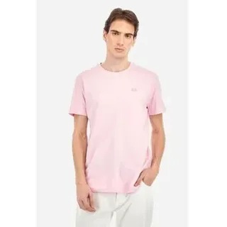 La Martina  T-Shirt MAR004 JS206-05254 PARFAIT PINK  in Rosa, IT 3XL
