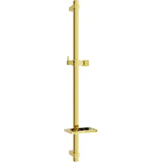 Mexen dq Duschstange mit Seifenschale 80 cm, Gold - 79381-50