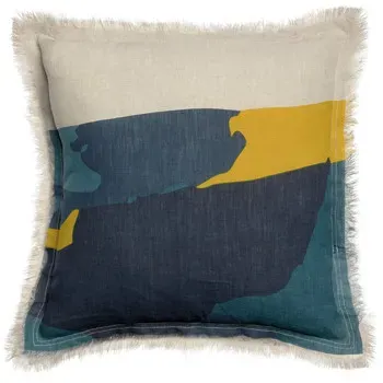 Vivaraise  Kissenbezüge ZEFF NAIA  in Blau, 45x45 cm