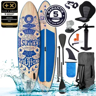 Aufblasbares SUP Board Set SUMMER 320 natural blue