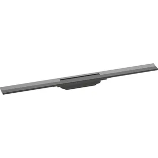 800 mm brushed black chrome