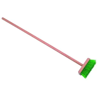 Escoba con mango de 75cm junior.