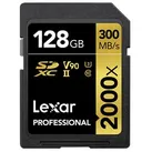 Lexar SDXC Professional Type Gold - 2000x 300MB/s V90 II 128 GB