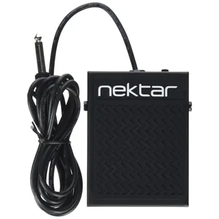 Nektar NP-1 Fußschalter, Metall, Schwarz, 3.07 x 1.77 x 6.81 inches