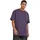 Herren T-Shirt Heavy Oversized Tee Oversized T-Shirt für Männer Baumwolle Rundhals purplenight 3XL