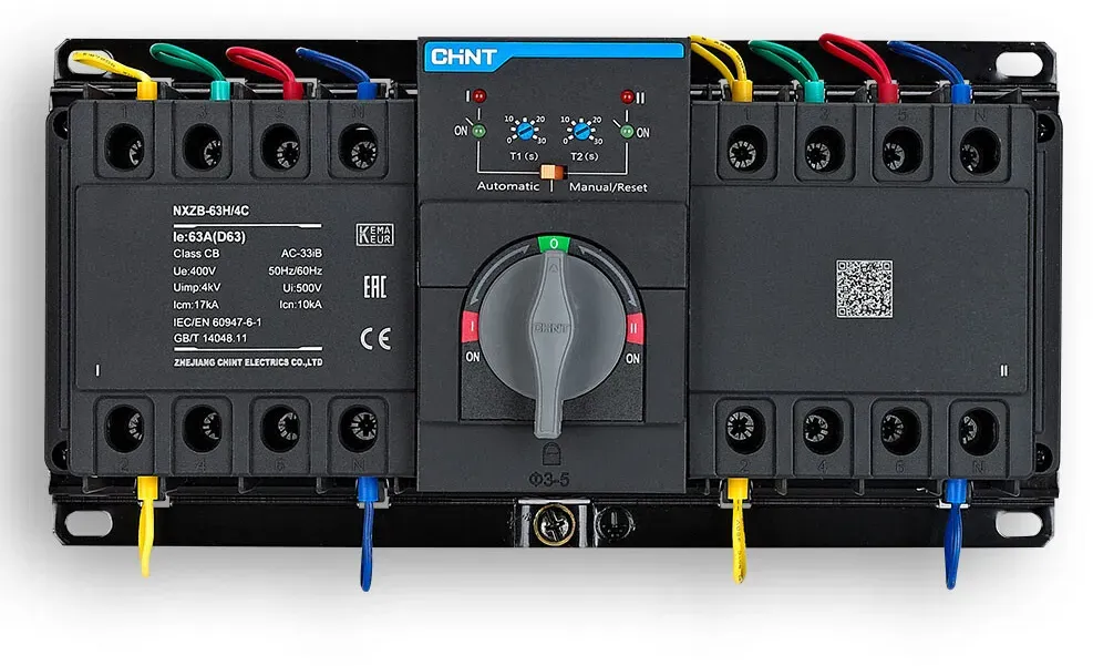 SAX Netzumschalter 63A Chint Transfer Switch G NXZB-63H 63A