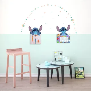 KOMAR Wandtattoo Stitch Dream - Größe 50 x 70 cm - Disney, Wandsticker, Kinderzimmer, Aufkleber