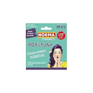Norma Connect Smart S mit 10 GB Internet Flat bis max. 50 Mbit/s im besten 5G D-Netz der Deutschen Telekom