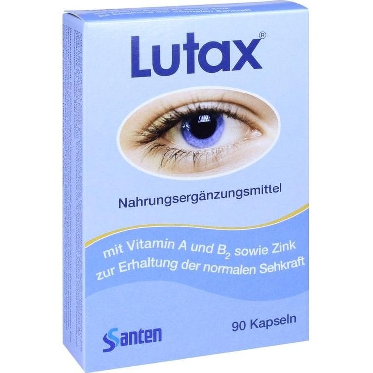 Bild Lutax Lutein 10 mg Kapseln 90 St.