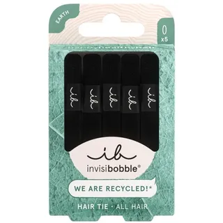Invisibobble HAIR TIE Black 5 Stück