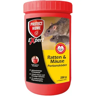 Protect Home Expert Ratten & Mäuse Portionsköder - 250 g