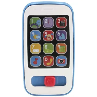 Mattel Fisher-Price Lernspaß Smartphone Musiklernspielzeug für Babys, grau, deutsche