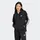 3-Streifen Full-Zip Damen Kapuzensweater schwarz M