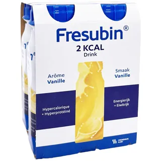(24,88 EUR/l) FRESUBIN 2 KCAL Drink Vanille 4x200ml Trinkflasche hochkalorisch
