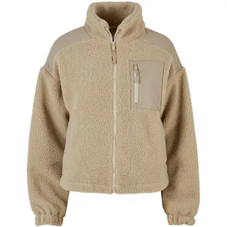 URBAN CLASSICS Sherpa Mix Jacket wetsand S