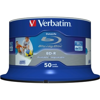 Verbatim BD-R 25GB 6x 50er Spindel