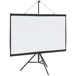 vidaXL Beamer Leinwand mit Stativ 50 Zoll 16:9 vidaXL