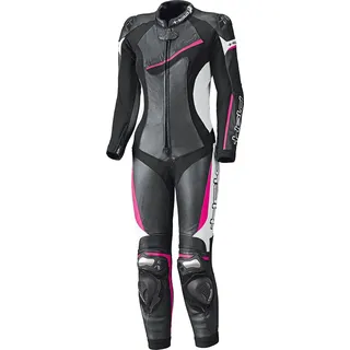 Held Ayana II, Lederkombi 1tlg. Damen - Schwarz/Weiß/Pink - 36