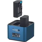 Hähnel ProCube3 DSLR Charger Panasonic fr DMW-BLC12, BLF19, BLJ31 und BLK22 (Kamera Akku Ladegerät), Kamera Stromversorgung