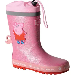 Regatta Peppa Puddle Welly Stiefel - Peppa Pink - EU 38 1/2