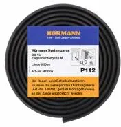 Hörmann Zargendichtung mit Dichtungskeilen P112, 6500 mm