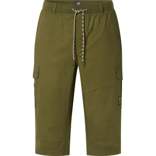 Jan Vanderstorm Cargobermudas JAN VANDERSTORM "Cargobermuda ASKJELL", Herren, Gr. 60, N-Gr, grün (oliv), Obermaterial: 98% Polyester COOLMAX PES(Coolmax). 2% Elasthan EL., Hosen