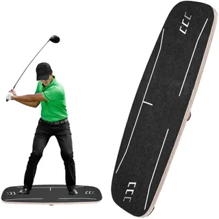 lyanny Druckbrett-Golfschwung, Golfschwungplatte - Center Transfer Golf Trainingshilfe Swing Plate Trainer Aid Pressure Board - Golfzubehör Swing Trainer Swing Plane Golf-Trainingsgerät