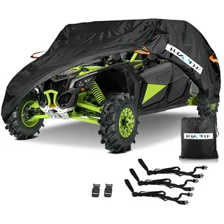 UTV-Abdeckung, wasserdicht, schweres Oxfordgewebe, für Polaris RZR PRO XP 4, Yamaha, Can Am, Maverick, Arctic Cat, Textron, 4-6 Passagiere
