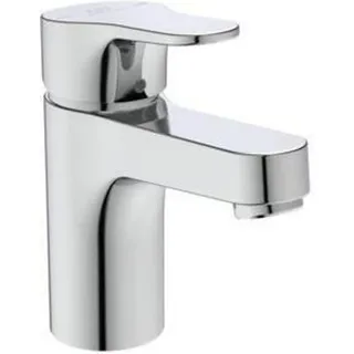 Ideal Standard Cerabase H80 Waschtischarmatur BC834AA chrom, mit Seitenbrause, ohne Ablaufgarnitur, Ausladung 106mm