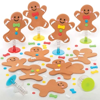 Lebkuchen Hüpfer-Sets (pro Set 8) Weihnachtsspielzeug