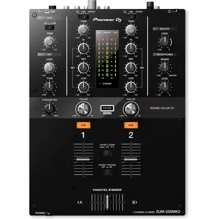 Pioneer DJ DJM-250MK2 (Clubmixer), Mischpult, Schwarz